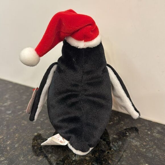 Ty Beanie Baby - Zero The Christmas Penguin (6in - Picture 3 of 9